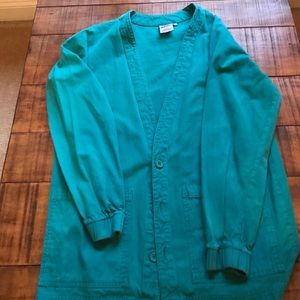 Teal Scrub Jacket